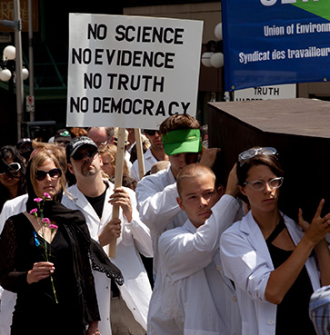 The Death of Evidence Rally